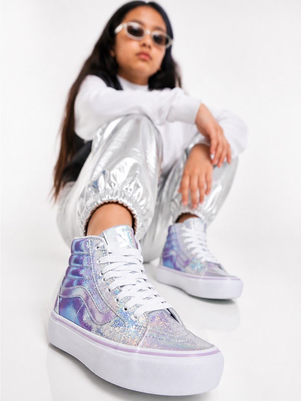 Vans Sk8-Hi Tapered Butterfly Dreams Platform Sneakers | Women’s 6.5 | NWT